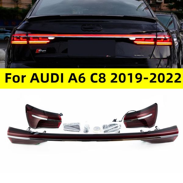 taillights for a6 c8 20 19-20 22 upgrade a8 style through streamer tail lamp brake led turn signal rear taillight
taillights for a6 c8 20 19-20 22 upgrade a8 style through streamer tail lamp brake led turn signal rear taillight