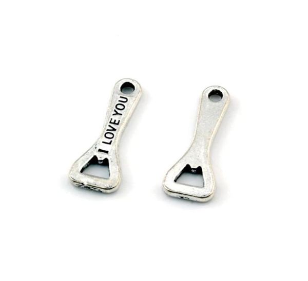 100pcs antique silver alloy bottle opener charms pendants for jewelry making bracelet necklace findings 102x272mm a58718599278949362, Bronze;silver
100pcs antique silver alloy bottle opener charms pendants for jewelry making bracelet necklace findings 102x272mm a58718599278949362, Bronze;silver