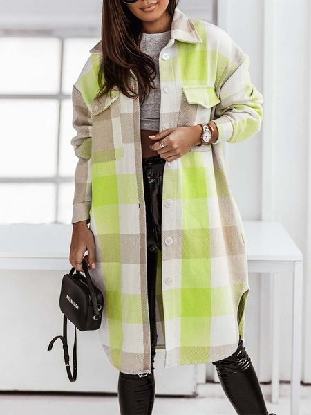 fur autumn long plaid jackets coat women winter thick long coats jacket women woollen checkered jackets female warm overshirt ladies, Black
fur autumn long plaid jackets coat women winter thick long coats jacket women woollen checkered jackets female warm overshirt ladies, Black