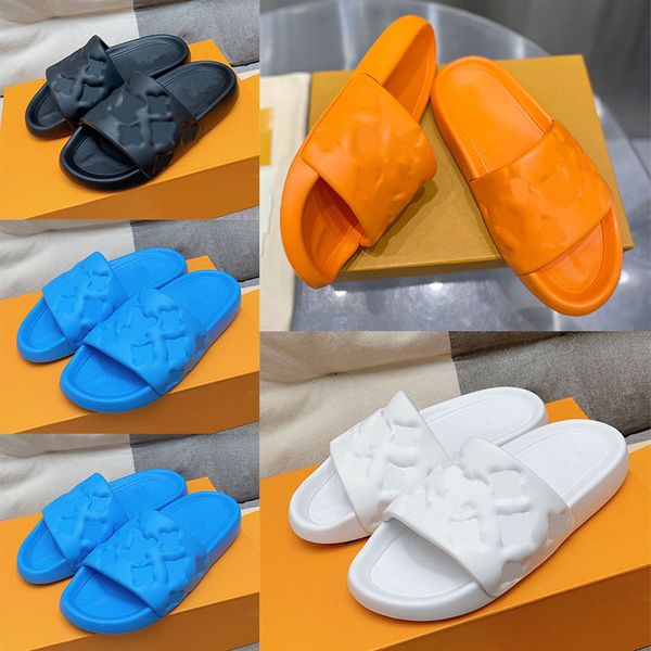 italian designer womens mens slide slippers embossed letter waterproof beach sandals feminine non-slip rubber sole indoor household slippers, Black
italian designer womens mens slide slippers embossed letter waterproof beach sandals feminine non-slip rubber sole indoor household slippers, Black