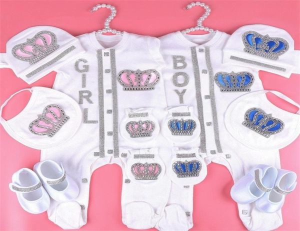 03 month newbron baby girl clothes set white color cotton bodysuit with crown rhinestone crystal baby bodysuit baby cloth t2003251755981, Blue
03 month newbron baby girl clothes set white color cotton bodysuit with crown rhinestone crystal baby bodysuit baby cloth t2003251755981, Blue
