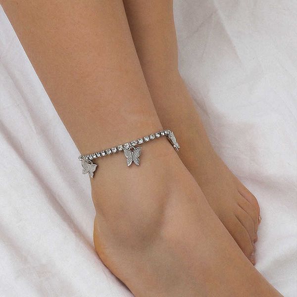 anklets trendy crystal shining cute butterfly tennis anklet foot jewelry for women boho summer sandals rhinestone ankle chain jewelry aa2305, Red;blue
anklets trendy crystal shining cute butterfly tennis anklet foot jewelry for women boho summer sandals rhinestone ankle chain jewelry aa2305, Red;blue