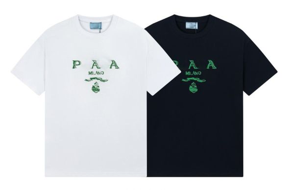 men's t shirts embroidered letter summer designer shirt couple short sleeve t-shirt luxury fashion sports top, White;black
men's t shirts embroidered letter summer designer shirt couple short sleeve t-shirt luxury fashion sports top, White;black