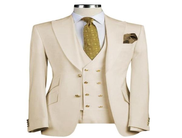 beige groom tuxedos peak lapel groomsmen mens wedding dress excellent man jacket blazer 3 piece suit custom madejacketpantsvest1678365, Black;gray
beige groom tuxedos peak lapel groomsmen mens wedding dress excellent man jacket blazer 3 piece suit custom madejacketpantsvest1678365, Black;gray