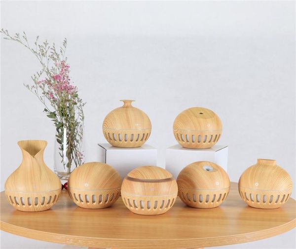 130ml electric air humidifier essential aroma oil diffuser usb rechargeable wood grain humidifiers with 7 color led lights2280095
130ml electric air humidifier essential aroma oil diffuser usb rechargeable wood grain humidifiers with 7 color led lights2280095