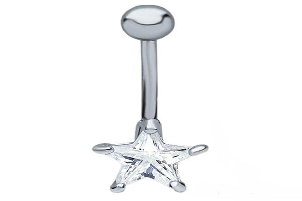 d0293 3 colors pink belly ring nice star style with piercing jewlery navel body8890664, Silver
d0293 3 colors pink belly ring nice star style with piercing jewlery navel body8890664, Silver