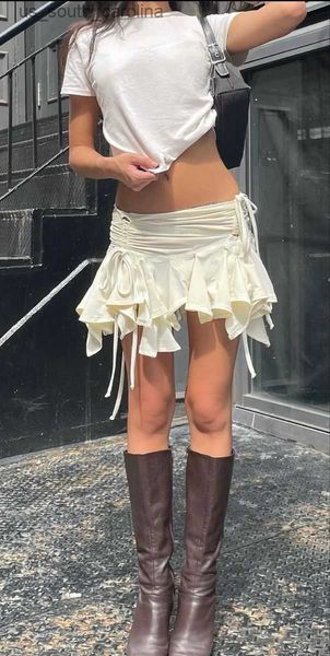 skirts new women gothic punk irregular skirts solid color drawstring tie-up ruched ruffles mini skirt summer fashion short skirts l230522, Black
skirts new women gothic punk irregular skirts solid color drawstring tie-up ruched ruffles mini skirt summer fashion short skirts l230522, Black