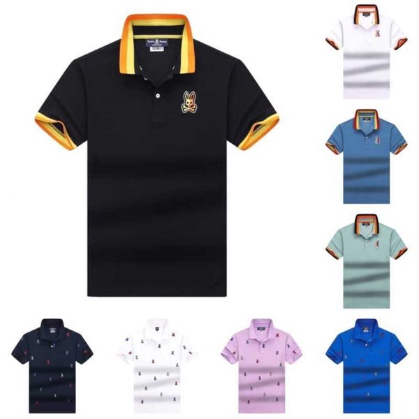 2023 summer new men's psycho bunny polo shirts luxury brand designer embroidery tshirt fashion breathable short sleeve casual cotton lo, White;black
2023 summer new men's psycho bunny polo shirts luxury brand designer embroidery tshirt fashion breathable short sleeve casual cotton lo, White;black