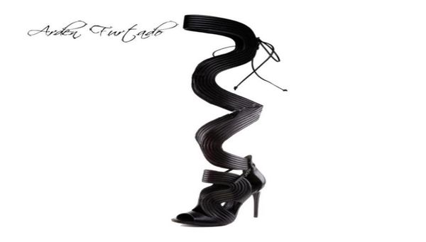 sandals arden furtado high heel ladies heels wrapped shoes lace up strappy over the knee summer boots2199168, Black
sandals arden furtado high heel ladies heels wrapped shoes lace up strappy over the knee summer boots2199168, Black