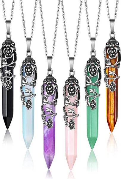crystal necklace women men jewelry healing crystals amethyst rose quartz bead chakra healing point natural stone pendants chains n8624837, Silver
crystal necklace women men jewelry healing crystals amethyst rose quartz bead chakra healing point natural stone pendants chains n8624837, Silver