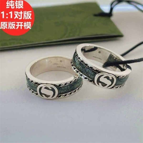 designer jewelry bracelet necklace ring percha marble green enamel men women with same style lovers personalized old index finger ring, Silver
designer jewelry bracelet necklace ring percha marble green enamel men women with same style lovers personalized old index finger ring, Silver