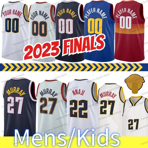 2023 finals basketball jersey jamalbraun michael porter zeke nnaji murray men kids size s-xxxl any name number 15 27 1 14 6, Black;red
2023 finals basketball jersey jamalbraun michael porter zeke nnaji murray men kids size s-xxxl any name number 15 27 1 14 6, Black;red