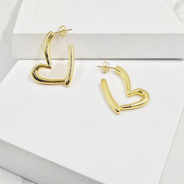 dazzling 2023 new designer classic love hoop fashion earrings style steel gold studs plated design stamp stainless stud earrings for women g, Golden
dazzling 2023 new designer classic love hoop fashion earrings style steel gold studs plated design stamp stainless stud earrings for women g, Golden