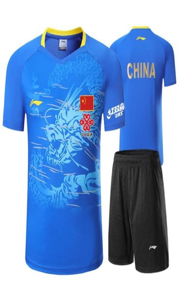 new table tennis suit men039s and women039s chinese team uniform dragon pattern match suit short sleeve shorts sportswear 30309792915242, White;yellow
new table tennis suit men039s and women039s chinese team uniform dragon pattern match suit short sleeve shorts sportswear 30309792915242, White;yellow