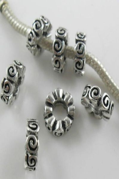 100pcs tibetan silver big hole spacers beads for jewelry making bracelet 10x4mm7872028, Black
100pcs tibetan silver big hole spacers beads for jewelry making bracelet 10x4mm7872028, Black