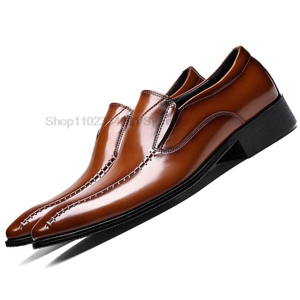 italian men classic loafers shoes black brown genuine leather office dress shoes pointed toe slip on fashion oxford shoes men
italian men classic loafers shoes black brown genuine leather office dress shoes pointed toe slip on fashion oxford shoes men