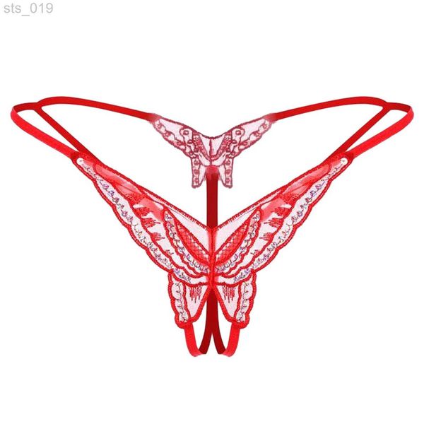 briefs panties women panties sequin embroidery sting crotchless transparent butterfly shape thong sensual lingerie woman exotic underwear j2, Red;black
briefs panties women panties sequin embroidery sting crotchless transparent butterfly shape thong sensual lingerie woman exotic underwear j2, Red;black