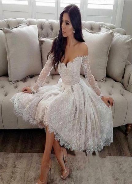 modest sheer long sleeve off the shoulder homecoming dress lace a line short appliqued cocktail prom dresses ba99323135550, Blue;pink
modest sheer long sleeve off the shoulder homecoming dress lace a line short appliqued cocktail prom dresses ba99323135550, Blue;pink