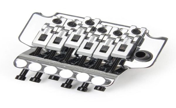 chrome floyd rose double locking tremolo system bridge for electric guitar parts3838324
chrome floyd rose double locking tremolo system bridge for electric guitar parts3838324