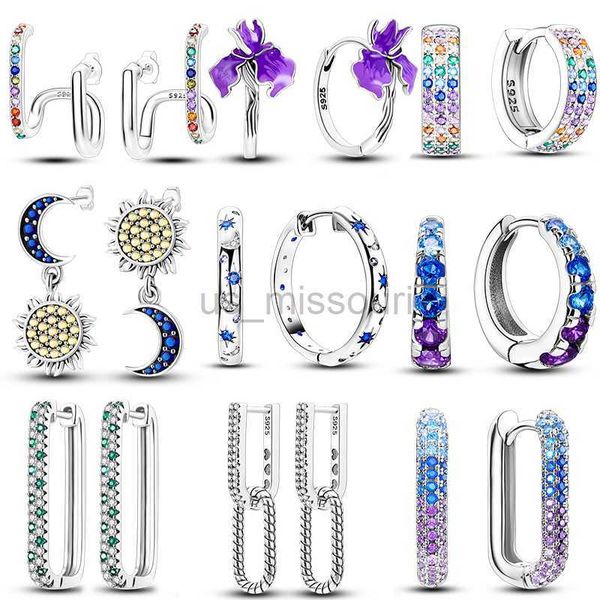 stud classic 2023 earrings 925 sterling silver colorful cz hoop earrings for women birthday party wedding engagemen gift jewelry j230529, Golden;silver
stud classic 2023 earrings 925 sterling silver colorful cz hoop earrings for women birthday party wedding engagemen gift jewelry j230529, Golden;silver
