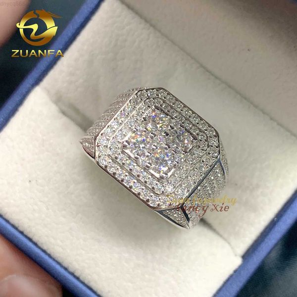 new designer hip hop men rings jewelry 925 sterling silver vvs moissanite cuban rings for men
new designer hip hop men rings jewelry 925 sterling silver vvs moissanite cuban rings for men