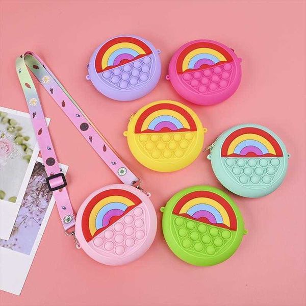 cute cartoon silicone coin purse childrens mobile phone bag shoulder crossbody rainbow wallet, Red;black
cute cartoon silicone coin purse childrens mobile phone bag shoulder crossbody rainbow wallet, Red;black
