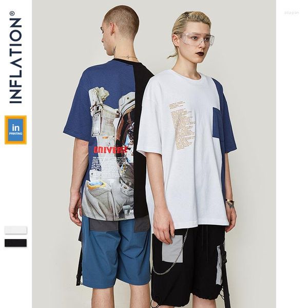 men's t shirts 2023 spring and summer tide brand print contrast color t-shirt ladies lovers loose pocket, White;black
men's t shirts 2023 spring and summer tide brand print contrast color t-shirt ladies lovers loose pocket, White;black