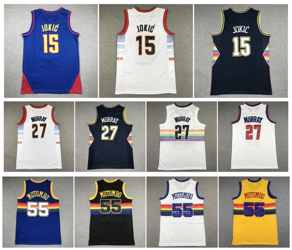 nugget jokic basketball jersey denvers jamal murray 2023 finals patch dikembe mutombo mitchell & ness blue black white size s-xxl, Black;red
nugget jokic basketball jersey denvers jamal murray 2023 finals patch dikembe mutombo mitchell & ness blue black white size s-xxl, Black;red