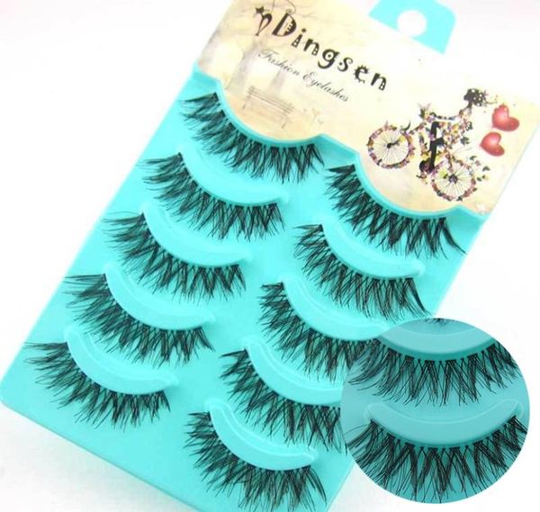 5pairsset black handmade messy natural cross false eyelashes6927445 
5pairsset black handmade messy natural cross false eyelashes6927445