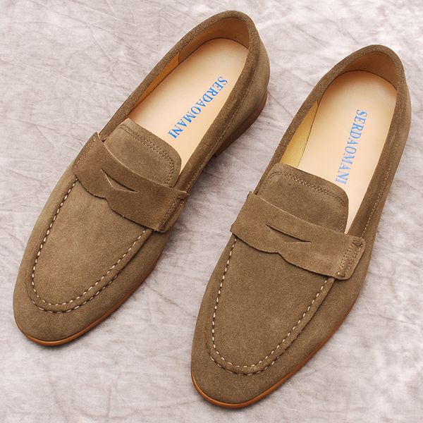 classic suede mens tassel loafers genuine calf leather dress shoes men original casual business wedding formal brogue shoes, Black
classic suede mens tassel loafers genuine calf leather dress shoes men original casual business wedding formal brogue shoes, Black