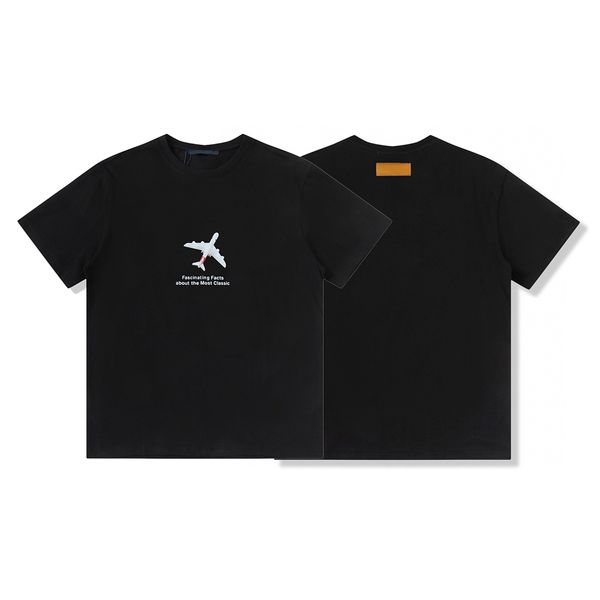 23ss new made in italy woman men's t-shirts high end classic airplane letter printed tee summer beach breathable casual street fashion, White;black
23ss new made in italy woman men's t-shirts high end classic airplane letter printed tee summer beach breathable casual street fashion, White;black