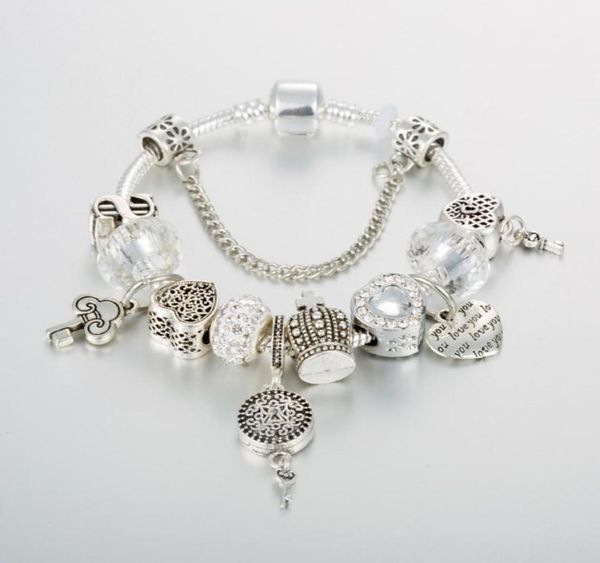 strands bracelet charm white crystal beads diy heart pendant jewelry whole3867496, Black
strands bracelet charm white crystal beads diy heart pendant jewelry whole3867496, Black