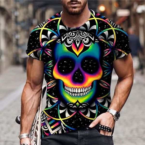 men's t shirts death skull print shirt for men terror harajuku oversized short sleeve summer trend leisure o-neck tees vintage clothes, White;black
men's t shirts death skull print shirt for men terror harajuku oversized short sleeve summer trend leisure o-neck tees vintage clothes, White;black