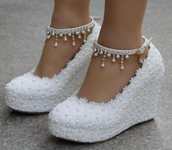dress shoes party wedges wedding bridal sweet white flower lace pearl platform pump bride high heels bridesmaid5516476, Black
dress shoes party wedges wedding bridal sweet white flower lace pearl platform pump bride high heels bridesmaid5516476, Black