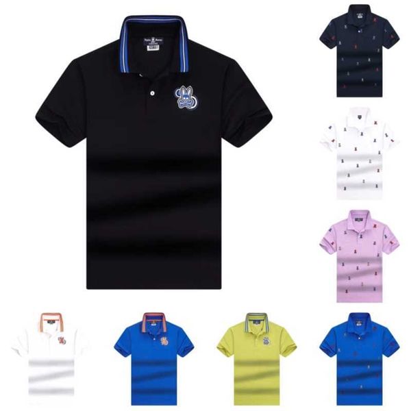 psycho bunny t shirt designer men's polos brand street wear polo shirts loose cotton short sleeve 2023 summer fashion casual419, White;black
psycho bunny t shirt designer men's polos brand street wear polo shirts loose cotton short sleeve 2023 summer fashion casual419, White;black