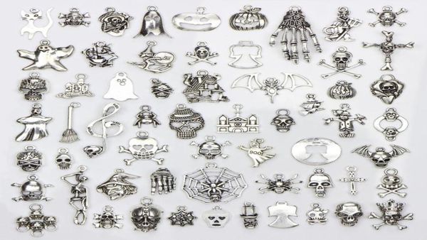 assorted 60 designs halloween charms skull skeleton hand spider bat ghost witch pendants diy jewelry making 60pcsbag5415333, Black
assorted 60 designs halloween charms skull skeleton hand spider bat ghost witch pendants diy jewelry making 60pcsbag5415333, Black