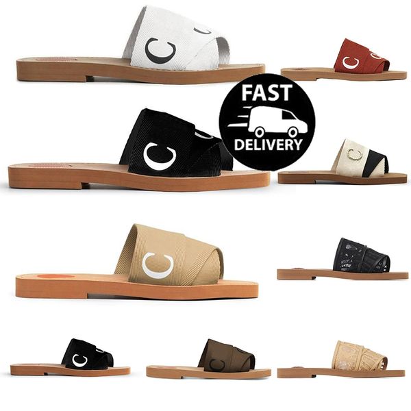 2023 designer sandals womens slippers woody slippers canvas woven sandals mules fashion white chol casual slipper letter beach outdoor shoes, Black
2023 designer sandals womens slippers woody slippers canvas woven sandals mules fashion white chol casual slipper letter beach outdoor shoes, Black