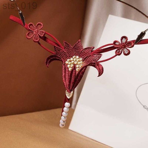 briefs panties panties hollow flower pearl massage g string womens underwear low waist butterfly panties elastic one rope thong 2249 j230530, Red;black
briefs panties panties hollow flower pearl massage g string womens underwear low waist butterfly panties elastic one rope thong 2249 j230530, Red;black