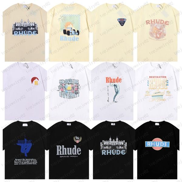 2023 designer shirts summer mens t-shirts womens rhude designers for men letter polos embroidery tshirts clothing short sleeved tshirt larg, White;black
2023 designer shirts summer mens t-shirts womens rhude designers for men letter polos embroidery tshirts clothing short sleeved tshirt larg, White;black