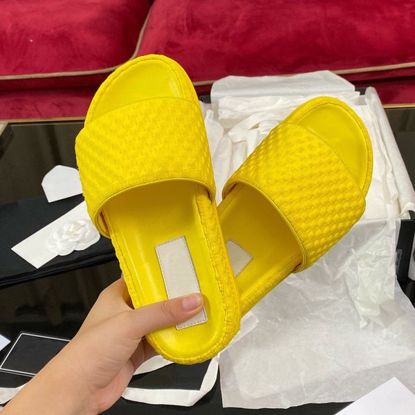 leather sandals designer slide capital letter woman slippers rubber outsole imported special cloth cover designers flat womans shoe platform, Black
leather sandals designer slide capital letter woman slippers rubber outsole imported special cloth cover designers flat womans shoe platform, Black
