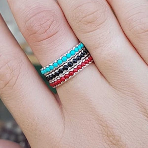 band rings 3 pcs trendy silver color round green black red stone crystal finger ring set for women men party jewelry size 5-11 aa230530
band rings 3 pcs trendy silver color round green black red stone crystal finger ring set for women men party jewelry size 5-11 aa230530