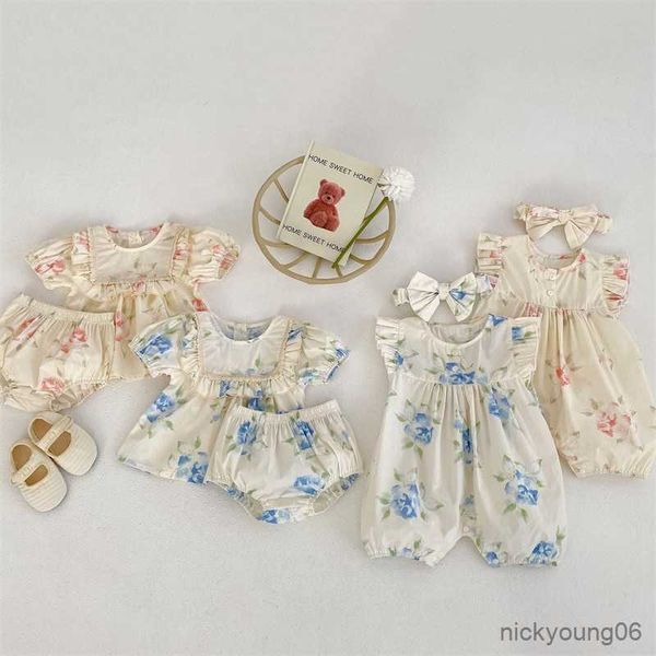 clothing sets 2023 summer new baby collar broken flower romper girls short sleeve and shorts set children cotton clothes, White
clothing sets 2023 summer new baby collar broken flower romper girls short sleeve and shorts set children cotton clothes, White