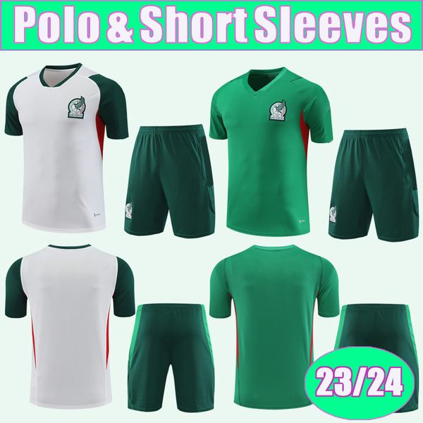 23 24 mexico training wear short sleeve soccer jerseys raul a. vega h. herrera a. guardado h. lozano football shirt, Black
23 24 mexico training wear short sleeve soccer jerseys raul a. vega h. herrera a. guardado h. lozano football shirt, Black
