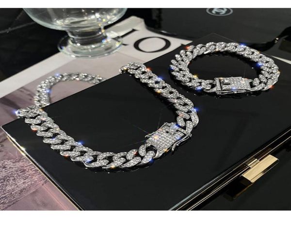 hiphop chain cuban link bracelets necklace for men and women full diamond stone silver gold jewelry1286534
hiphop chain cuban link bracelets necklace for men and women full diamond stone silver gold jewelry1286534