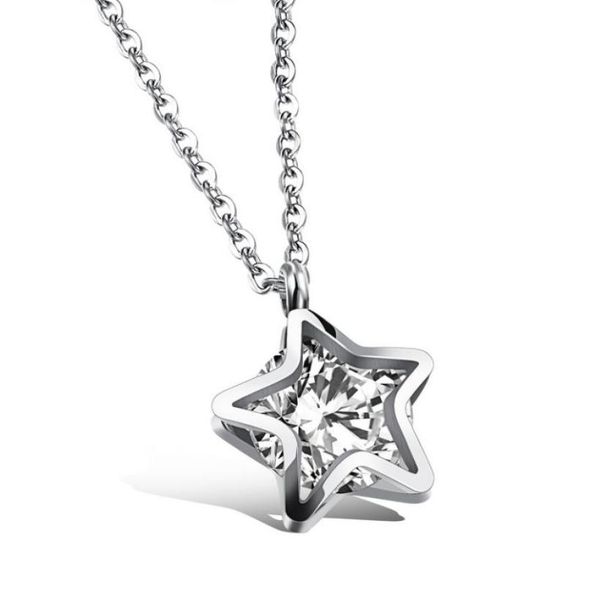 sparkling shine solitaire cz inlay twinkle little star pendant necklace2235254, Silver
sparkling shine solitaire cz inlay twinkle little star pendant necklace2235254, Silver