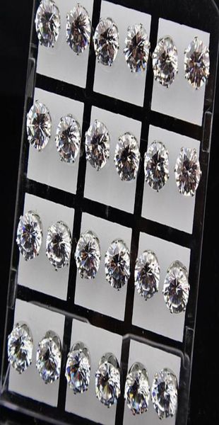 8mm clear austria cubic zirconia stainless steel stud earrings for womens mens whole fashion jewelry 12pair24pcs6517437, Red;brown
8mm clear austria cubic zirconia stainless steel stud earrings for womens mens whole fashion jewelry 12pair24pcs6517437, Red;brown