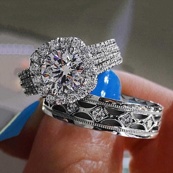 band rings huitan 2022 modern wedding rings for women/men luxury silver color band fashion couple rings anniversary gift eternity jewelry aa
band rings huitan 2022 modern wedding rings for women/men luxury silver color band fashion couple rings anniversary gift eternity jewelry aa