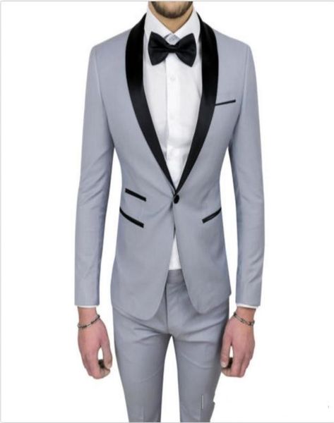 brand new grey men wedding tuxedos groom tuxedos black shawl lapel center vent men blazer 2 piece suitjacketpantst8345734, Black;gray
brand new grey men wedding tuxedos groom tuxedos black shawl lapel center vent men blazer 2 piece suitjacketpantst8345734, Black;gray