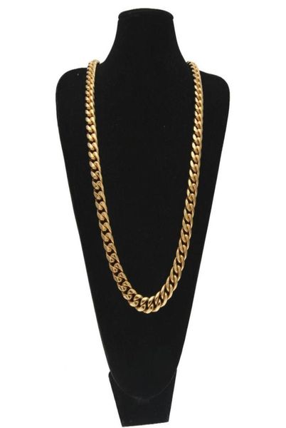 fashion design cuban chains necklaces mens brand designer coarse necklace luxury 18k gold plated thick necklace jewelry accessorie4590620, Silver
fashion design cuban chains necklaces mens brand designer coarse necklace luxury 18k gold plated thick necklace jewelry accessorie4590620, Silver