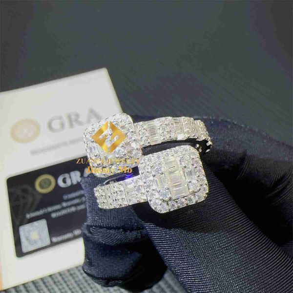 2.61ct gra certificates 925 silver pass diamond tester vvs1 baguette moissanite iced out jewelry hip hop ring for man
2.61ct gra certificates 925 silver pass diamond tester vvs1 baguette moissanite iced out jewelry hip hop ring for man